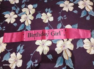 Birthday Girl Slash Dark Pink 🩷 Colour