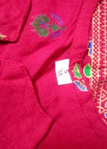 Maroon kurti