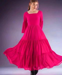 4 Layer Gown  Multi Colour Available