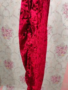 Shein Velvet Midi Dress