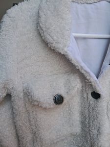 Cropped Teddy Jacket