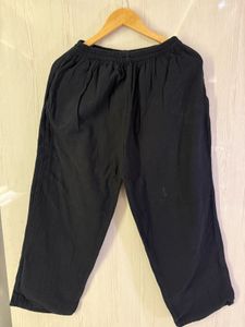 Black Two-Piece Set Pure Cotton