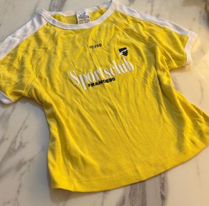 Cute Yellow Sportsclub Tee