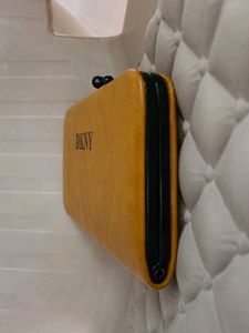 DKNY Yellow Ladies Wallet purse
