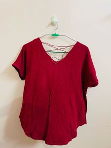 Maroon Top