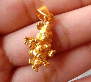 Krishna Gold Pendant