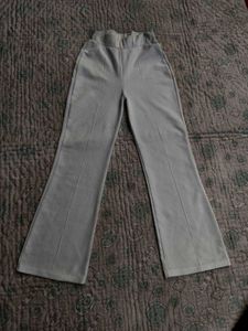 Flared High-Waisted Pants