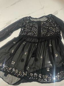 Black Mirror Work Kurta