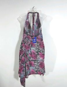 Fun &amp; Flirty Halter Beach Dress