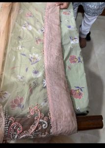 Women Heavy Stonework Saree