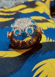 Combo Golden Jhumka With Braslet