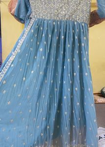 Elegant Blue Kurta Set