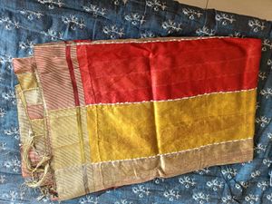 Colorful Striped Saree