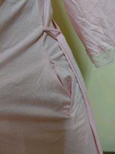 SOFT PINK BATHROBE