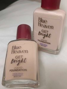 Blue Heaven Get Bright Foundation