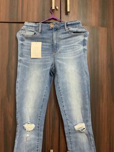 Ripped High Waisted Jeans