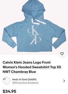 Calvin Klein Chambray Hoodie