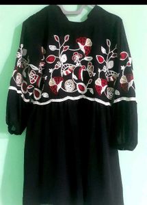 Floral Embroidered Dresses