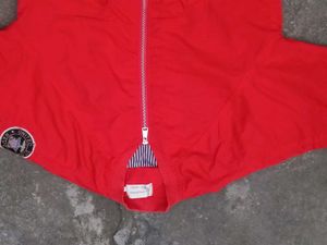 Red Jacket with Patches