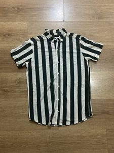 Striped Black & White Shirt