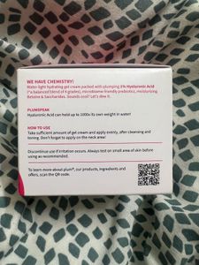 Sealed New Plum Dew-It-Light Gel Cream