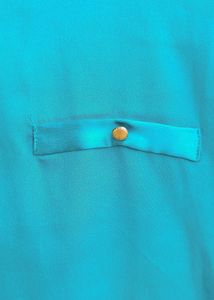 Splash Aqua Satin Top