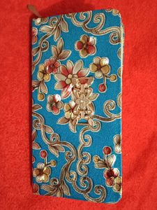 Floral Pattern Wallet