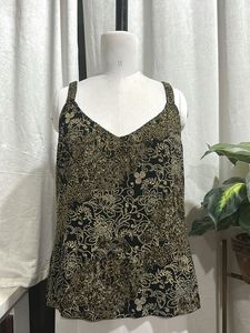Vintage Embellished Tank Top