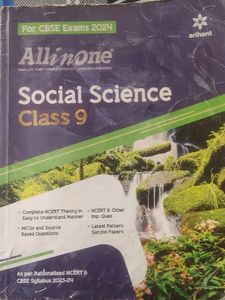 Arihant Social Science Book Of Class 9