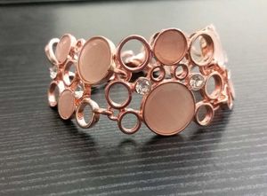 Rose Gold Circle Bracelet