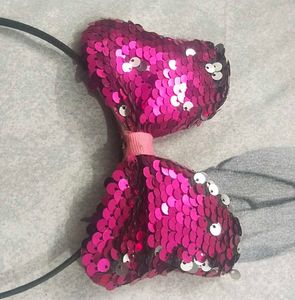 Minnie Sequin Bow Headband