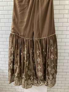 Sharara With A Line Frock