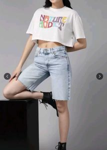 White Crop Top
