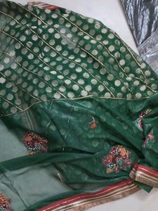 ROYAL GREEN SAREE