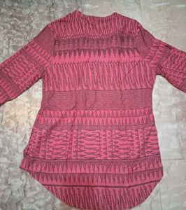 Printed Tunic Top