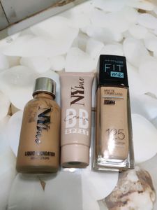Foundations, Bb Cream And Highlighter Palette