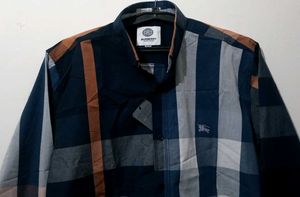 Burberry Plaid Button-Down Shirt