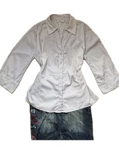 B&W Stripped Shirt
