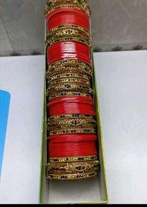Red & Gold Bangles