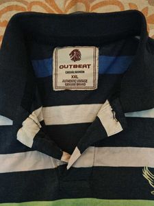 Striped Polo T-Shirt