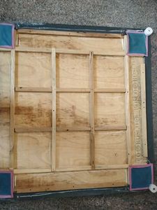Vintage Used Carrom Board Game