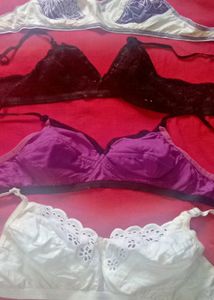 Combo Of 4 Bra