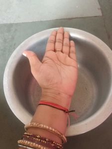 Blue Aluminium Bowl..