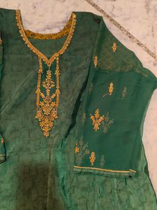 Silk Party Wear Suit