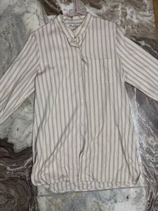 Zara Striped Shirt, New Without Tags, Never Worn