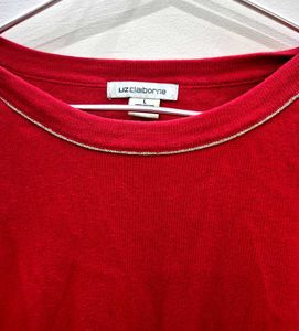 Liz Claiborne Red Sweater