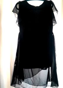 Metronaut Women Fit &amp; Flare Knee Length Dress (M)