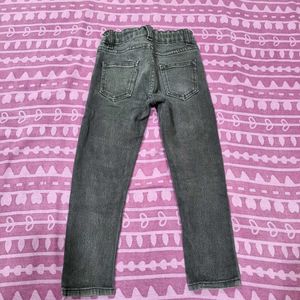 Kids&#39; Dark Grey Denim Jeans