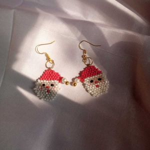 Santa Earrings