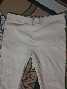 Unused Beige Colour Trousers